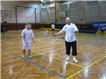 Vánoční turnaj v badmintonu dětí s rodiči