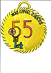 Medaile k 55. výročí založení školy